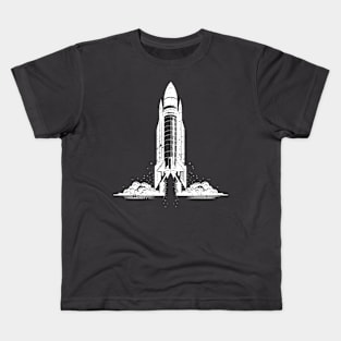 Rocket Launch Kids T-Shirt